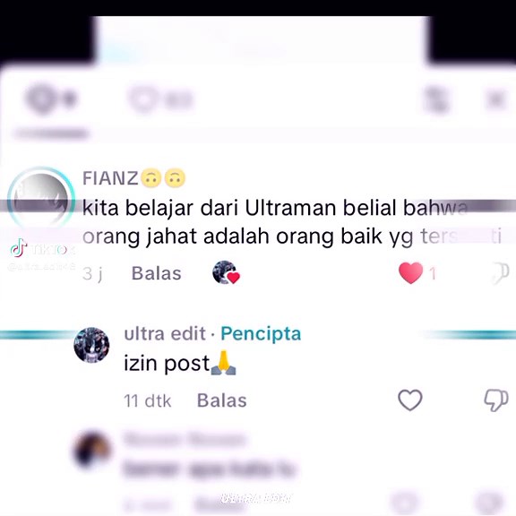 Kumpulan Video Edit Ultraman dan Karakter Populer