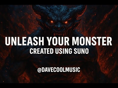Unleash You Monster – Fierce AI Power Anthem (Lyric Video) | Created using Suno