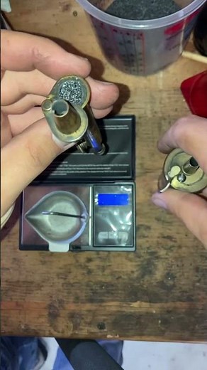 Black powder, Weight vs Volume