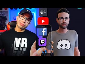 How to make an Avatar on your phone for VRCHAT, V-Tubers, & Live Streaming (META, Twitch, Youtube)