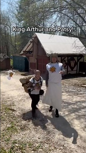 Creating Patsy’s Look from Monty Python and the Holy Grail – Coconuts Included! 🥥⚔️