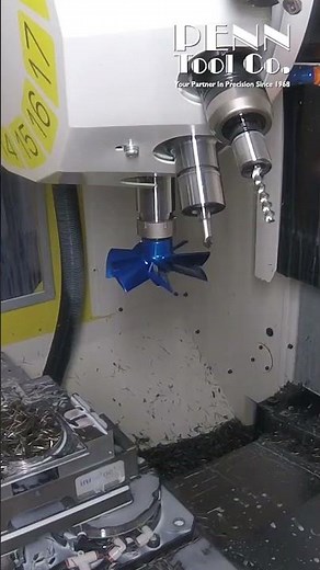 This chip fan uses air and coolant to clear up your work area!