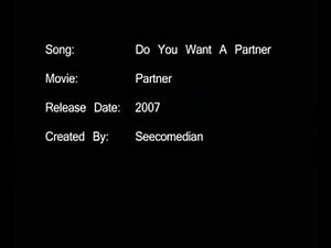 Do You Want A Partner - Partner