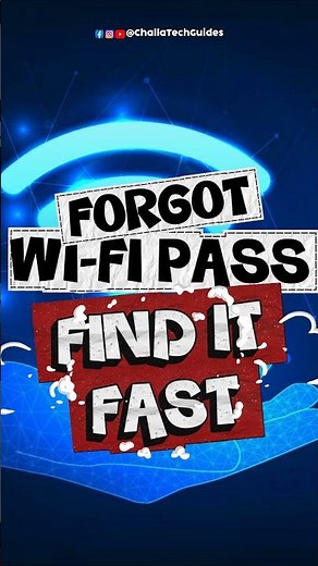 How to Find Wi-Fi Password in Windows 11 🖥️