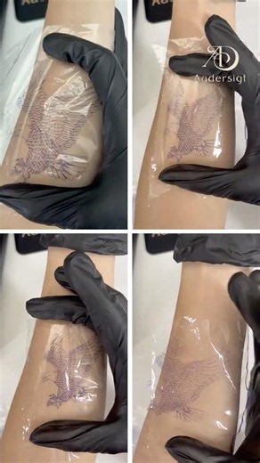 See More. Place Better.Audersigt® Transparent Transfer Film. #tattooartist #tattoostudio #tatuagem