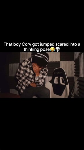 Cory Got Jumped Scared So Hard He Started Posing😂💀
