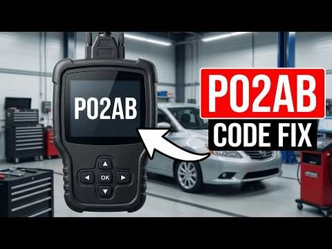How To Fix P02AB Code - P02AB Cylinder Running Rich Diagnosis