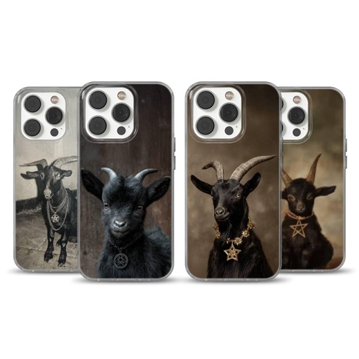 Occult Goat Phone Case Baby Goat Cover for iPhone 16e, 17 Pro Max, 15, 13, Samsung S26, A56, Pixel 10, 9A - Etsy