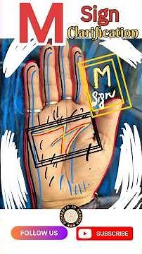 M sign Clarification Secret in Palmistry | Palmistry Reveals Powerful Lucky Sign