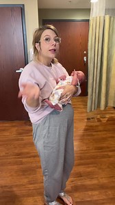 Busting Out After Delivery: Newborn & Mom Life Moment