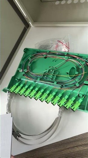 Outdoor Telecom Network FTTH Fiber Optic Cabinet #ftth #telecom