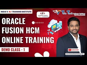 Oracle Fusion HCM Online Training Demo 1|Training with Real-Time Implementation Use Cases