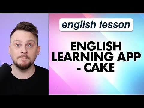 English learning app - Cake