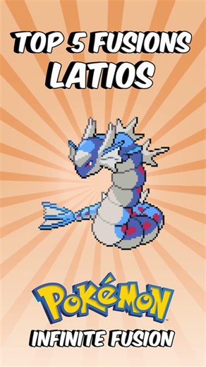 Latios Top 5 Fusions 💥 Which is YOUR Favorite? Pokemon Infinite Fusion #pokemoninfinitefusion