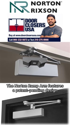 Door Won’t Stay Open? Fix Your Door Closer Hold Open Arm 🔧 #shorts #doorrepair #commercialdoors