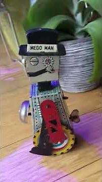 Circa 1961 Mechanical MEGO MAN Robot. Manufactured by Yoneya for Mego