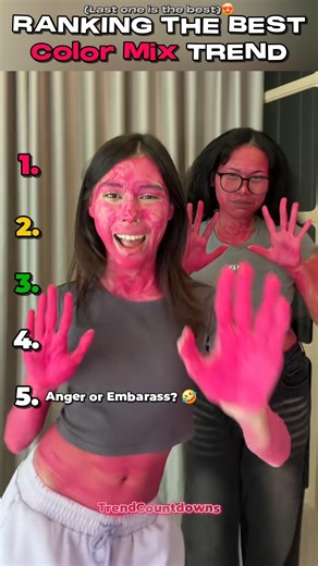 Ranking Color Mix Transition