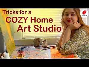 Set up a Home Art Studio When You Have No Space