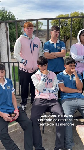 La Banda en Recreo: Un Momentazo con Colombiana