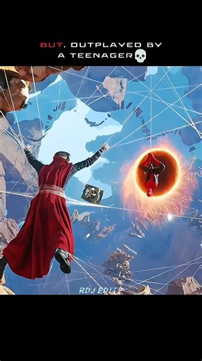 Only he outplayed Doctor Strange 💀 #edit #spiderman #reels #marvel #shorts