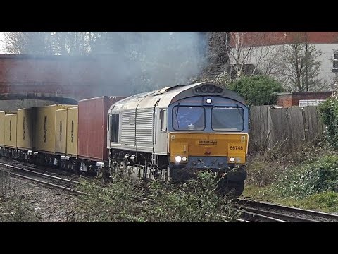 Trains at: Syston, MML, 21/02/26