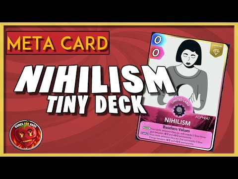 Nihilism Tiny Deck NEW META card ? - Cards Universe & Everything