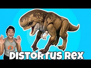 Unboxing y Review DISTORTUS REX Jurassic World REBIRTH 🦖 (Rumble N' Rampage MATTEL)