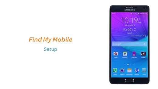 Set Up and Use Find My Mobile