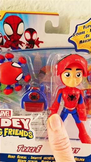 Spidey Flip Mask | Satisfying Unboxing Toys #spidey #shortsfeed #toys #unboxing