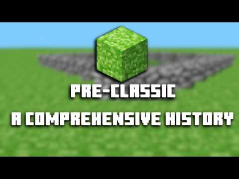 A Comprehensive History of Pre-Classic Minecraft