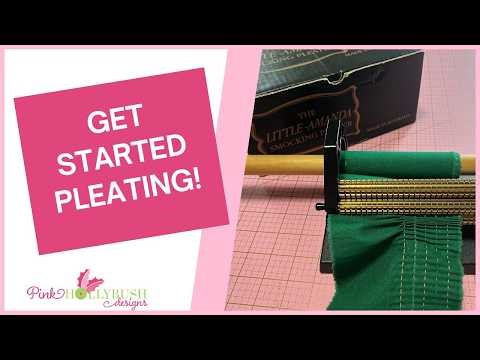 Get Started Pleating for Smocking!