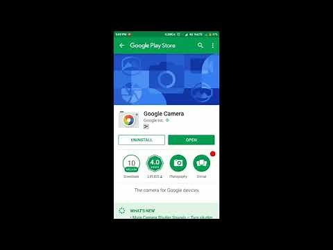 Install Google Camera from Play Store