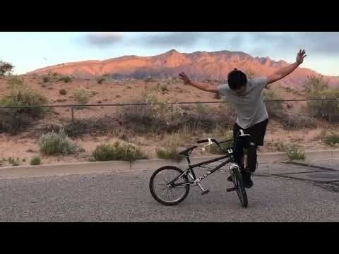 Learning BMX Flatland Know What This Trackstand is called Day 824