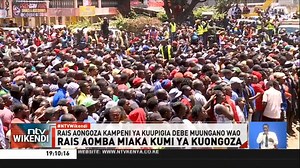 75K views · 2.7K reactions | Ruto Aomba Miaka 10 Ya Kuongoza: Rais Ruto amewaomba Wakenya kumpa nafasi ya kuongoza taifa kwa miaka mingine mitano. Ruto amesema hayo baada ya kupachikwa majina tele na Wakenya. ##NTVWikendi | NTV Kenya | Facebook