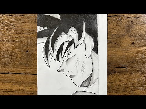 How to Draw Goku Ultra Instinct Step-by-Step | Pro Anime Art Tutorial (Dragon Ball)