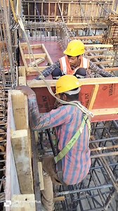 Plywood shuttering work #cocreate #construction #plywood #shuttering #structure #civil @highlight | Nintu Majumder