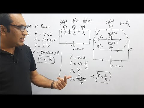 Which Light Bulb has More Brightness when Connected in Series and Parallel? | 2nd Year FSc Physics