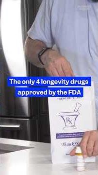 Researchers are studying how these FDA-approved drugs help with #longevity. #aging #antiaging