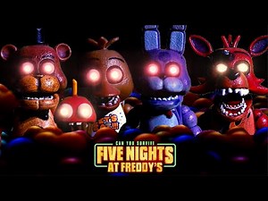 Five Nights At Freddy's Official Trailer 2 IN LEGO | FNaF Movie Trailer Stop Motion Animation