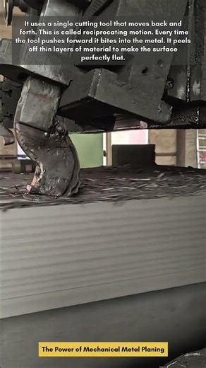 The Power of Mechanical Metal Planing