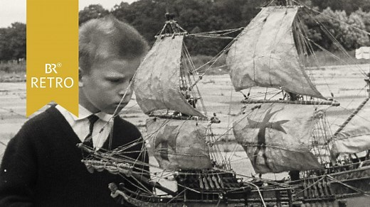 BR Retro: Modellschiffe auf dem Nürnberger Dutzendteich 1962