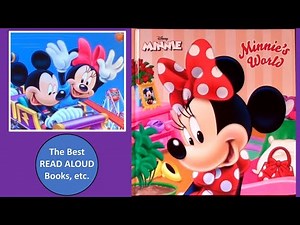 MINNIE'S WORLD Read Aloud, Disney Minnie Mouse, Mickey Mouse Clubhouse Read Along Storybooks