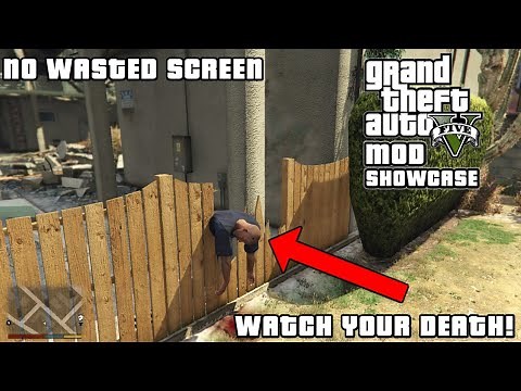 Remove Wasted Screen in GTA 5 | Watch Your Death Mod (Showcase)