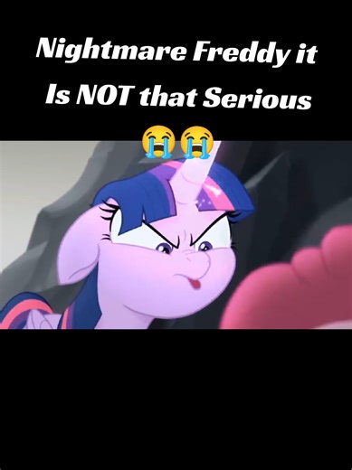 Listen here Twilight #nightmarefreddy #listenupchristopher #fnaf #mlp | nightmare freddy