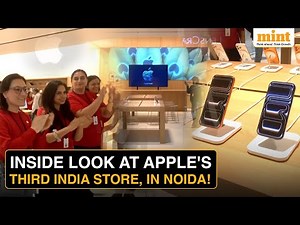 Crowds Queue Up As Apple Opens New Flagship Store in Noida Mall: Here's What You'll Find There!