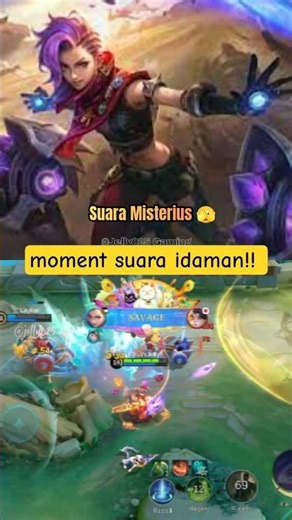 🗣️: SAVAGE!! Moment terdengar suara idaman.