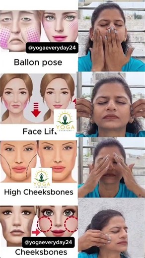 SHARP CHEEKBONES & NATURAL FACE LIFT 🔥 | 3 Easy Face Yoga Exercises for Defined Cheeks