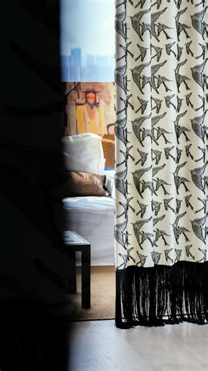 Artistic Bird Pattern Curtains That Make Your Space Feel Designed #homedecor #home #interiordesign