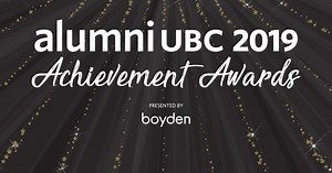 2019 alumni UBC Achievement Awards Recipients