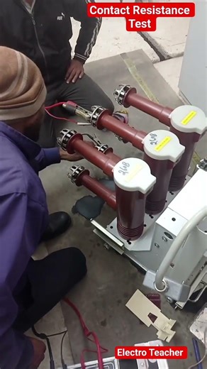 VCB Testing, Contact Resistance Test